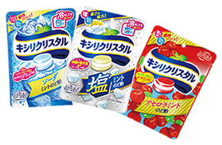 キシリクリスタル ソーダ/塩/アセロラミント のど飴