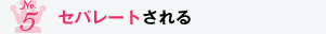 No5 セパレートされる