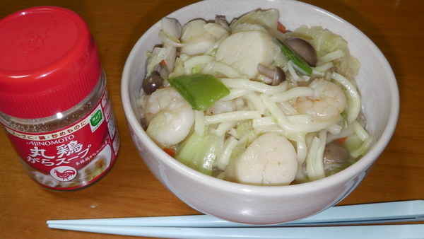 海鮮中華うどん