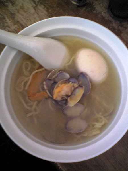 あさりラーメン