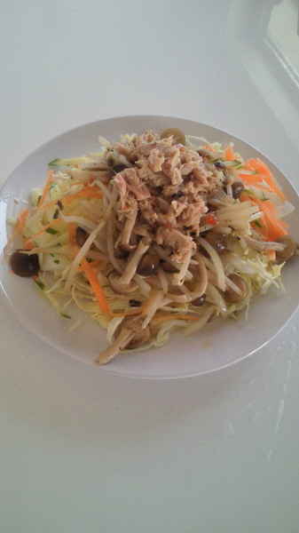 うどんサラダ