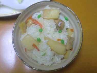 春野菜の混ぜご飯
