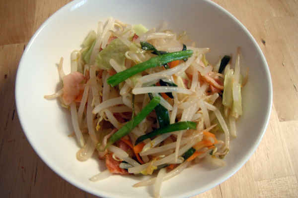 ヘルシー超時短野菜炒め