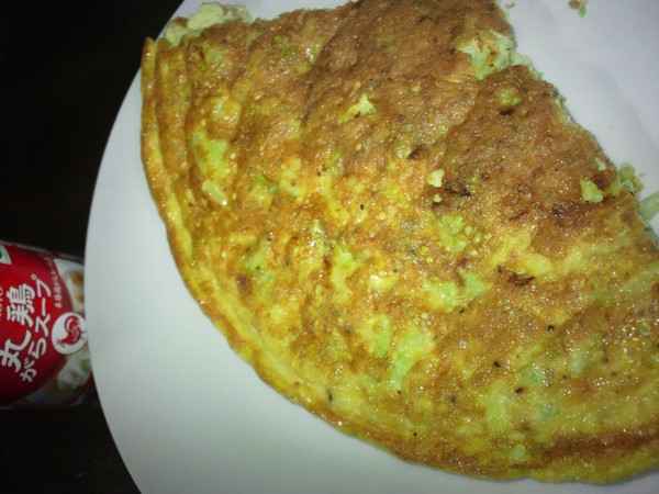 春キャベツのフワフワ卵焼き