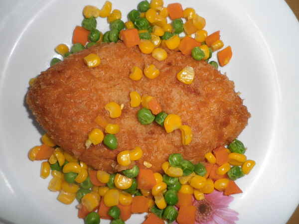 カレーパンの鶏ガラ煮