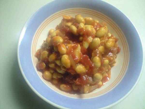 大豆のトマト煮