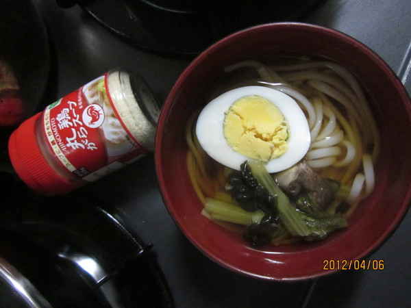 三歳児も大好き中華うどん