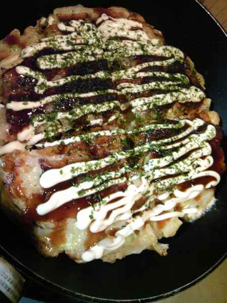 鶏だしお好み焼き