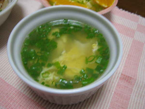 卵スープ