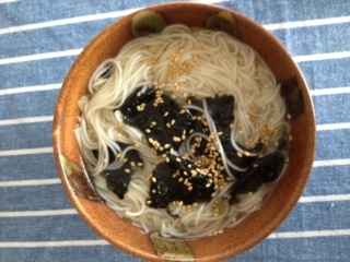 ちょっぴり韓国風にゅうめん