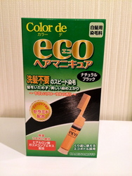 Color de eco ヘアマニキュア