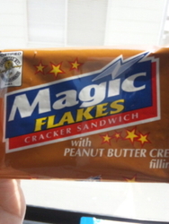 マジックフレークピーナッツバタークリームクラッカー