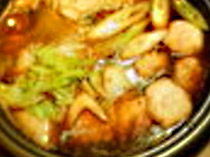 ピリ辛石狩鍋風スープ（鍋用）