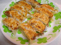 麻婆茄子ギョウザ