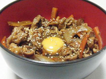 玉ねぎで！回鍋肉丼