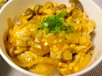 中華風ピリ辛親子丼