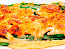 イカの麻婆チヂミ